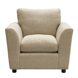 HOME Carter Fabric Chair - Taupe